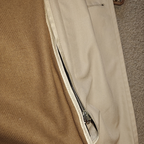 Vintage Christian Dior Monsieur 46 XL Classic Beige Trench Coat - Picture 10 of 16